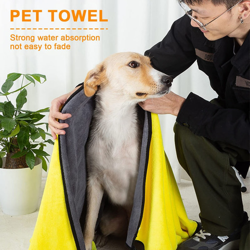 Toalla Super Absorbente Secadora Para Perros Y Gatos