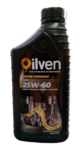 Aceite 25w60 Mineral  Oilven 