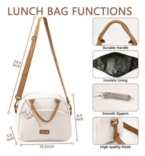 Bolsa Almuerzo, Bolsa Almuerzo Aislada, Lonchera Impermeable