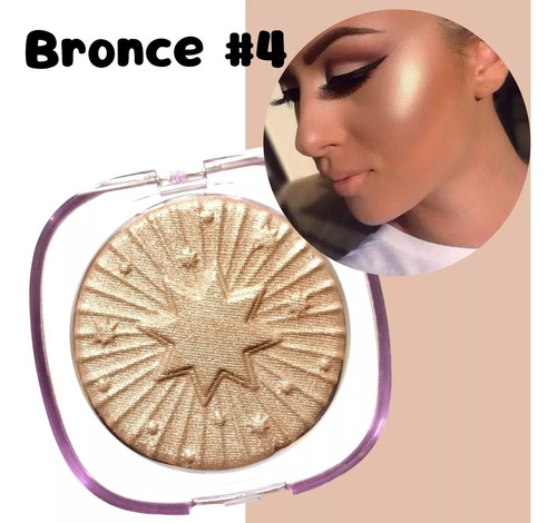 Iluminador Glitter Rostro Contorno Highlight Make Up