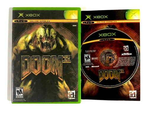 Doom 3 - Juego Original Para Xbox Classic