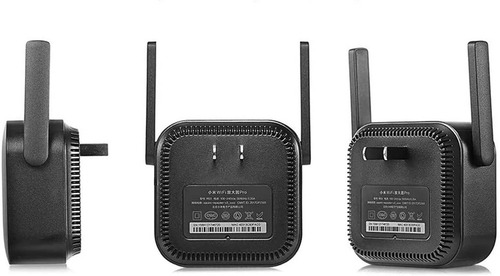 Imagen 5 de 10 de Repetidor, Range extender Xiaomi Mi Wi-Fi Range Extender Pro R03 negro 100V/240V