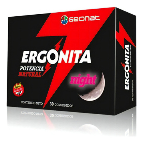 Ergonita Night Potencia Y Vigor Sabor Neutro