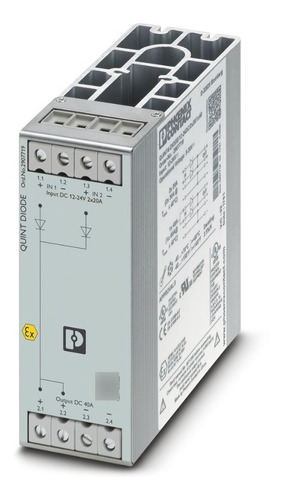 Modulo Redundancia Quint4-diode/12-24dc/2x20/1x40 - 2907719