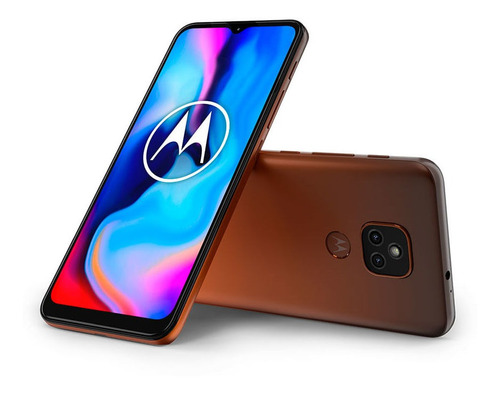 Celular Libre Motorola E7 Plus Naranja