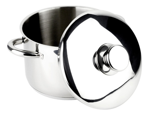 Bateria Cocina Acero Inoxidable Induccion 6 Pzas Maefesa Color Plateado