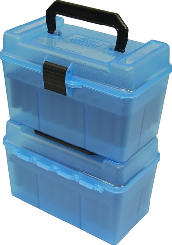 Mtm H50-xl Deluxe 50 Caja De Munición Redonda 270 300 Wsm 30