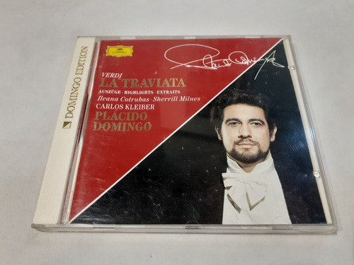 La Traviata Highlights, Plácido Domingo - Cd Alemania Ex