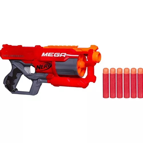 Arma Arminha Nerf Mega Cyclone Brinquedo Atira Dardos