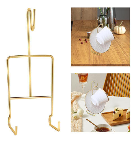 4 Soporte De Exhibición Para Tazas Y Platillos De Té,