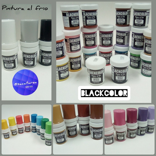 Pintura Al Frio 60ml - Blackcolor (tienda Fisica)