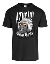 Comprar Playera Celia Cruz Azúcar Letras Metal Hombre Mujer