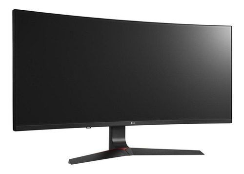 Imagen 3 de 6 de Monitor gamer curvo LG UltraGear 34GL750 led 34 " negro y rojo 100V/240V