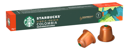 Nespresso Starbucks Café Single Origin Colombia Cápsulas de Café Nespresso Starbucks sabor Single Origin Colombia