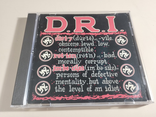 D.r.i. Dirty Rotten Imbeciles - Definition - Usa 1992 Edición Limitada (Usado)