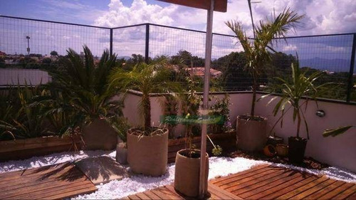 Imagem 15 de 21 de Cobertura Com 3 Dormitórios À Venda, 200 M² Por R$ 340.000,00 - Residencial Portal Da Mantiqueira - Taubaté/sp - Co0041