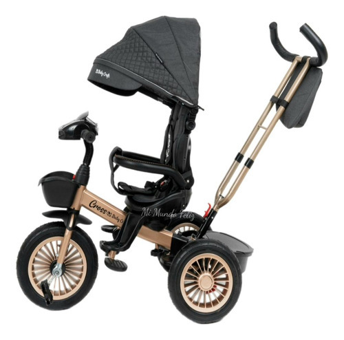 Triciclo Giratorio Con Usb Y Bluetooth Babyhappy Nuevos Cros