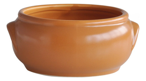 Set X 6 Cazuela C/asas Ceramica Terracota  600ml