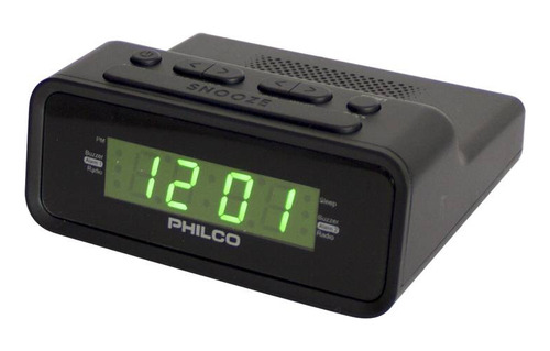 Radio Reloj Despertador Con Alarma Dual Philco