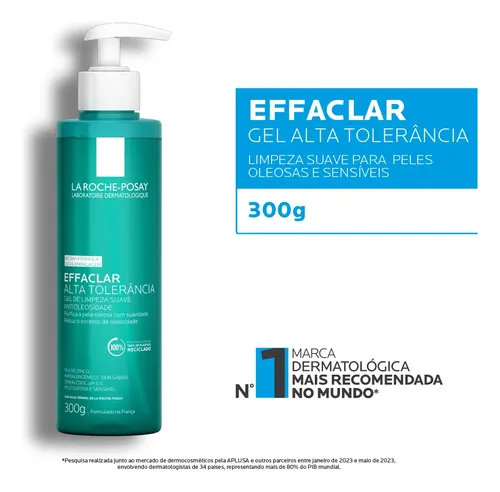 Gel de Limpeza Facial Effaclar 300g La Roche Posay — R$ 73,34 em Mercado Livre, 43% OFF