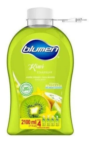 Jabón Líquido Antibacterial Kiwi Starfruit 2.1 L