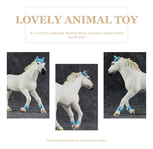 Modelo Quarter White Horse De Juguetes Para Niños
