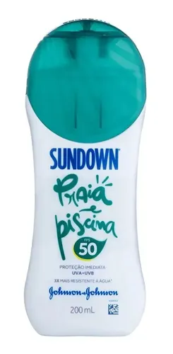 Protetor Solar Praia E Piscina Fps50 200ml Sundown