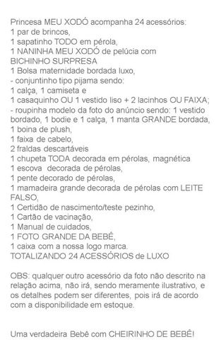 Bebe Reborn Realista Princesa Membros Silicone - Bolsa Luxo