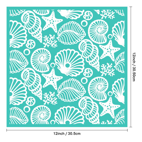 Plantilla Serigrafiada Para Números Reutilizables En Forma D
