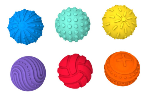 Juego De 6 Bolas Sensoriales De Juguete, Rompecabezas 3d,