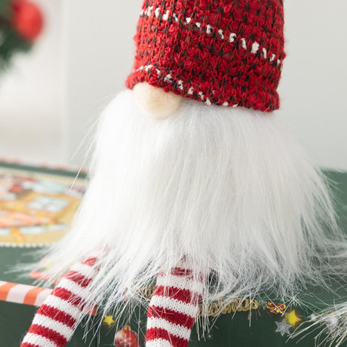 Felpa De Gnomos Navideños Accesorios De Tela De Escritorio D