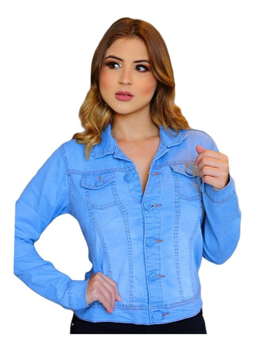 jaqueta jeans feminina barata mercado livre