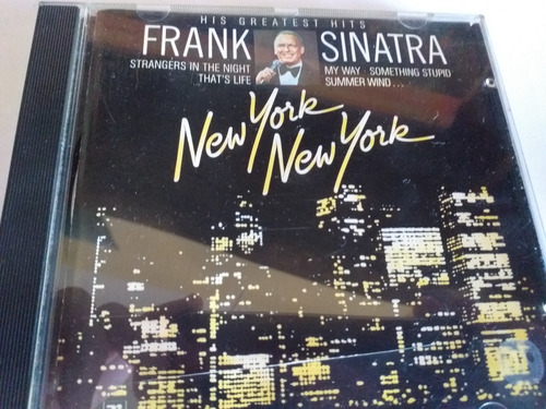 Frank Sinatra - New York New York (his Greatest Hits) Cd