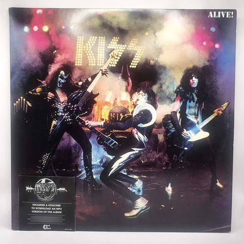 Kiss Alive! Vinyl Doble Lp Remasterizado 2014