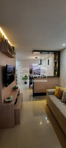 Imagem 1 de 15 de Lindo Sobrado Em Condomínio Muito Bem Decorado, De Primeira, Próximo Ao Andorianha Da Parada Pinto. - Cf37224