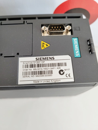 Inversor Siemens Sinamics G120c 6sl3210-1ke21-3ap1 7.5hp
