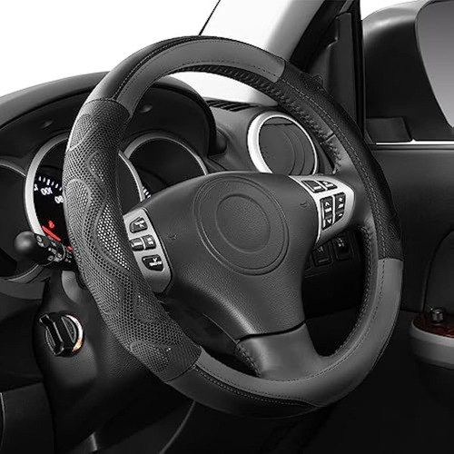 Gspscn Steering Wheel Cover With 3d Honeycomb Hole