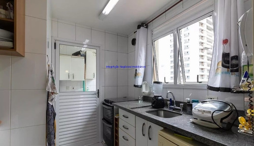 Imagem 22 de 25 de Apartamento 56m², 02 Dormitórios, 02 Banheiros E 01 Vaga Na Garagem. Condomínio Com Portaria, Segurança 24hrs, Piscina, Churrasqueira, Sauna, - 22022304 - 70632398