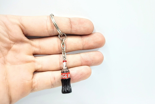 Chaveirinho De Mini Garrafinha Coca Cola Fanta Refrigerante