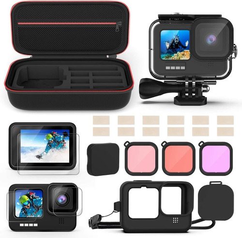 Kit Accesorios Compatible Con Camara Gopro Hero 12 Hero 11  