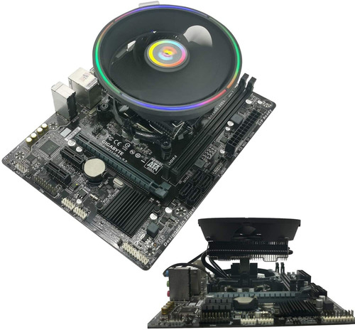 Cooler Para Cpu Ds Leddess | Aluminio | Para Intel Lga | ...