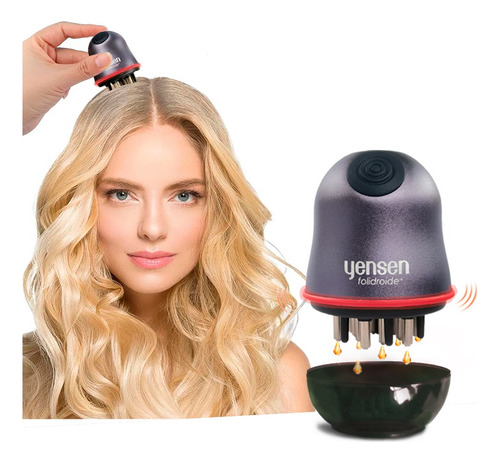 Tratamiento Alopecia Masajeador Capilar Aplicador Minoxidil