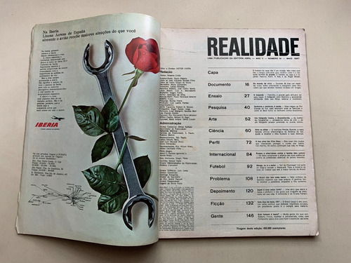 Revista Realidade Américo Fontenelle Julie Ano 1967 G039