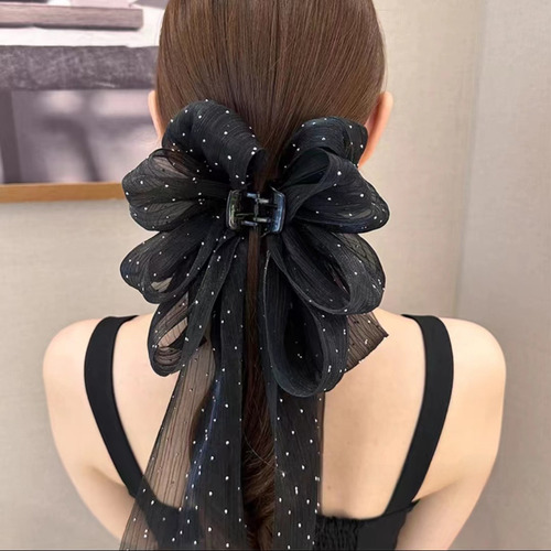 Elegante Horquilla Con Forma De Lazo Con Borlas Para Mujer,