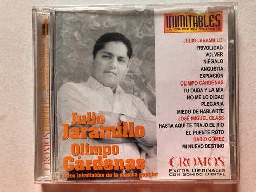 Cd Julio Jaramillo, Olimpo Cardenas - Cromos Inimitables