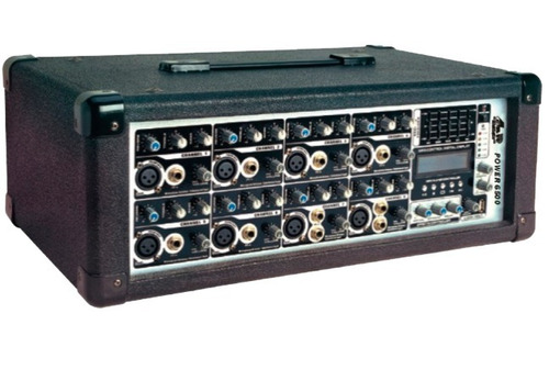 Gbr Power 6200 Mp3 Consola Potenciada 200w Sonido 6 Canales