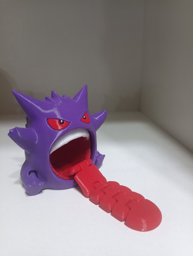 Boneco Gengar Pokémon Com Rosto Duplo