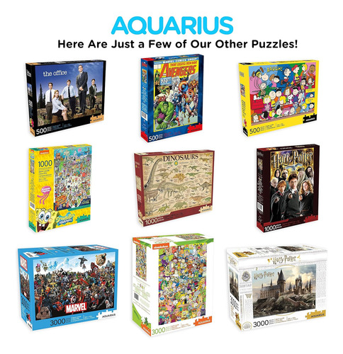 Aquarius Dc Comics Puzzle Cast (rompecabezas De 3000 Piezas)
