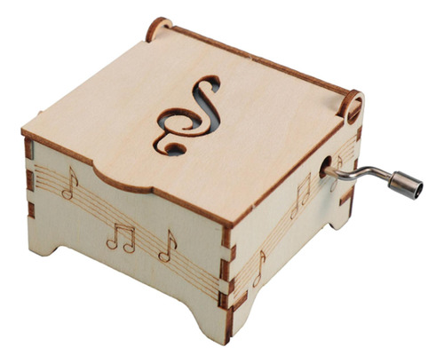 Caja De Música Con Manivela De Bricolaje, Caja De Música,
