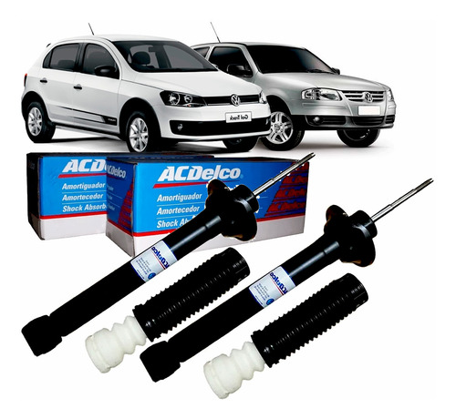 Kit Amortiguador Traseros Gol Power 2007 2008 2009 2010 X2